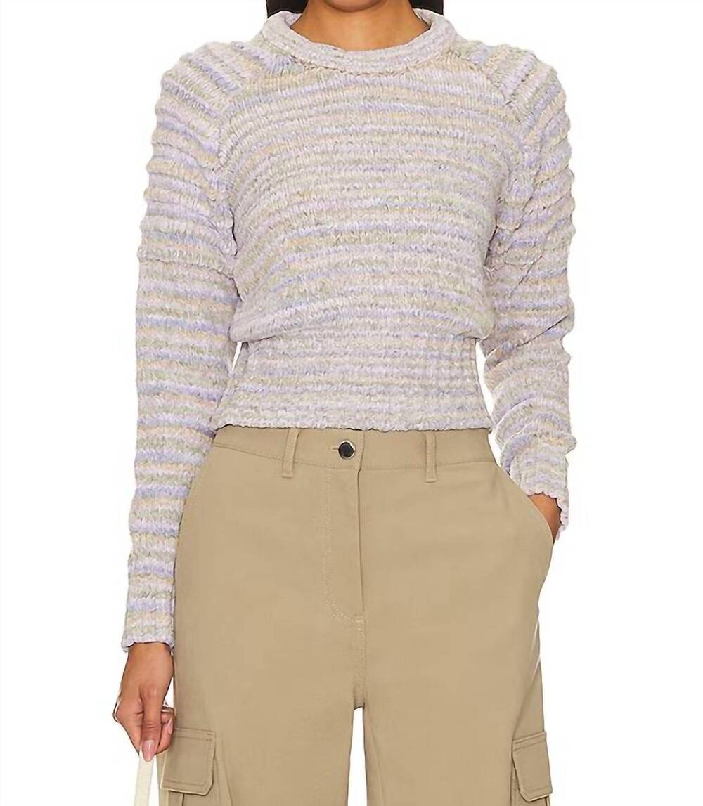 NEW STEVE MADDEN lake sweater in lakeshow lavender
